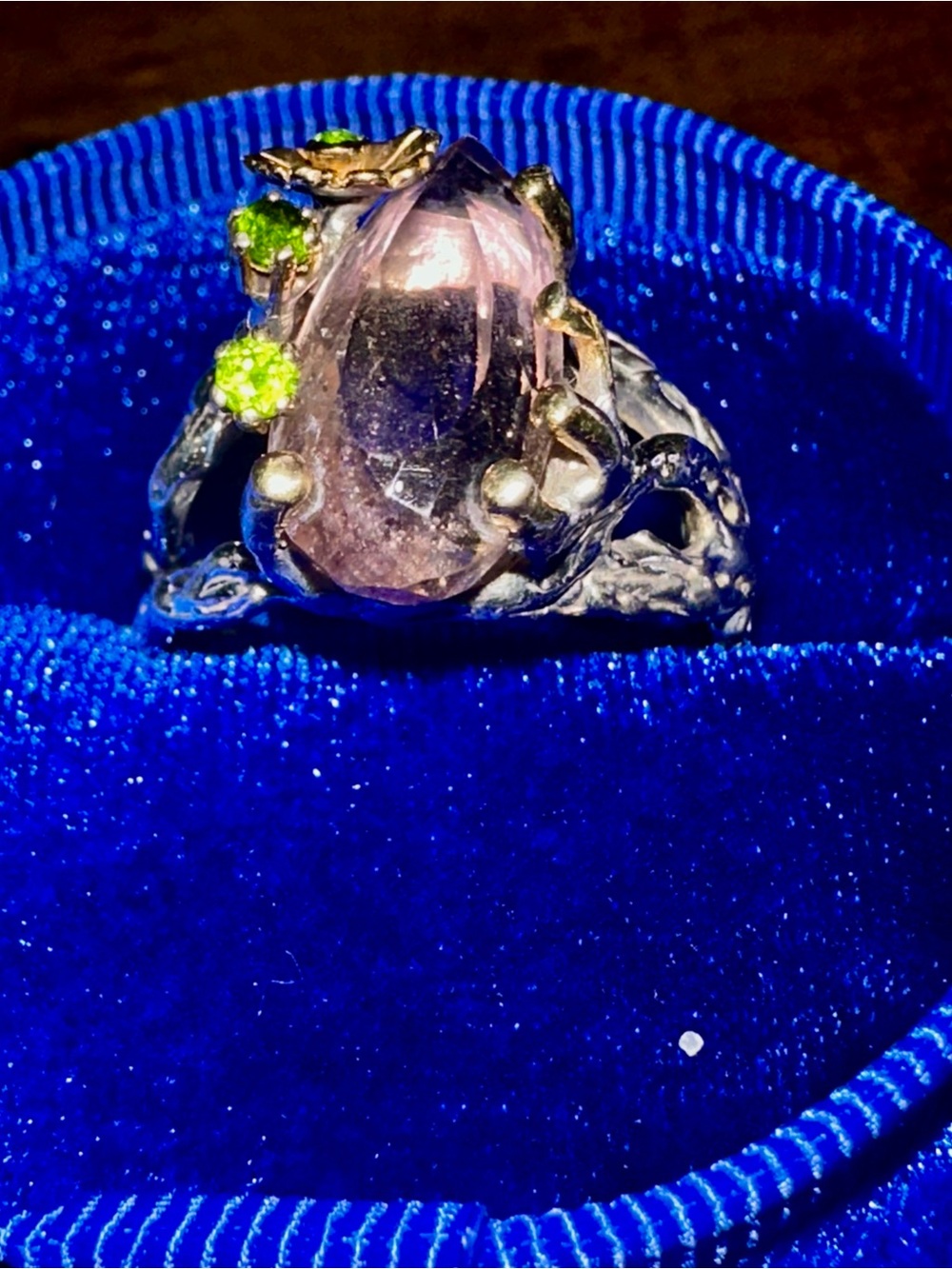 Ametrine Ring Sz 8